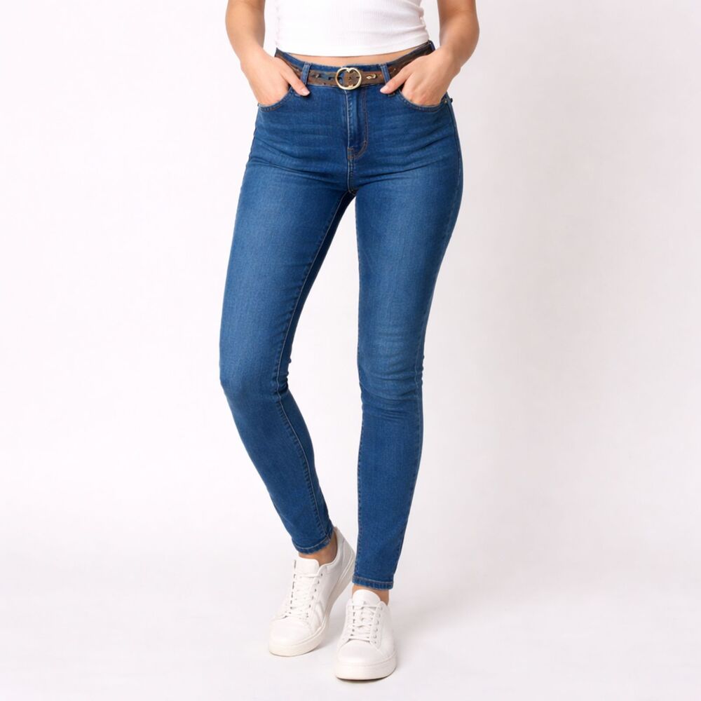 Abercrombie & Fitch Super Skinny Jeans Womens 25/31  Blue Low Rise Stretch Dark